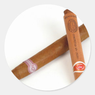 Cuban Cigars Ronde Sticker