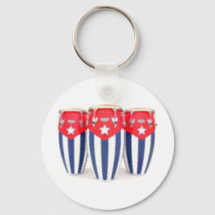 Cuban Congas Sleutelhanger