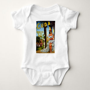 Cuban Dancer Vintage Travel Romper