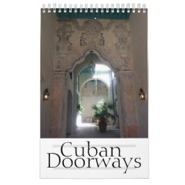 Cuban Doorways Calendar Kalender