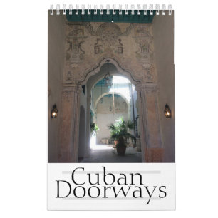 Cuban Doorways Calendar Kalender