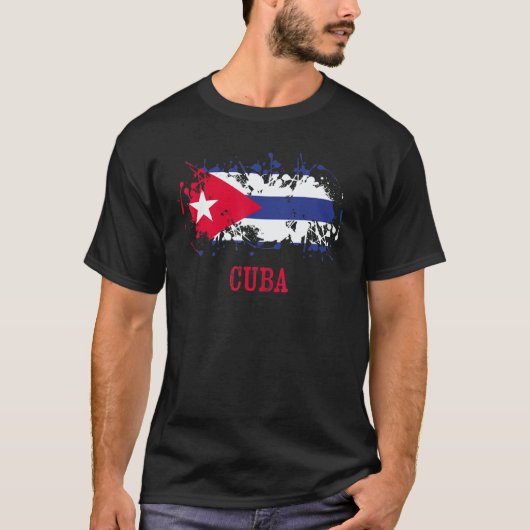 Cuban enthusiasts for Cuba and Cuba T-shirt (Voorkant)