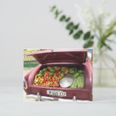 Cuban fruitstal car briefkaart (Staand voorkant)