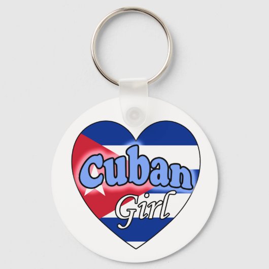 Cuban Girl-aanhanger Sleutelhanger (Voorkant)