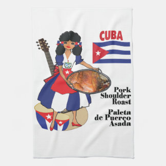 Cuban Kitchen-handdoek - Paleta Theedoek