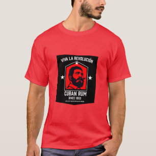 Cuban Libre Rum Drinkers Revolutie T-shirt