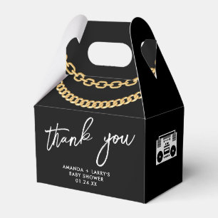 Cuban Link Gouden Ketting Hip Hop Favor Bedankdoosjes