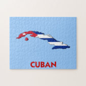 CUBAN MAP LEGPUZZEL (Horizontaal)
