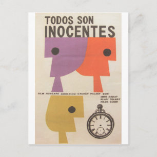 Cuban Movie Poster Cuban Film Poster Post Print Briefkaart