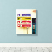 Cuban Photo of Old Havana Habana | Directions |  Canvas Afdruk (Insitu (Houten vloer))
