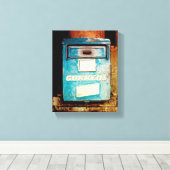 Cuban Photo of Old Havana | Mailbox |  Canvas Afdruk (Insitu (Houten vloer))