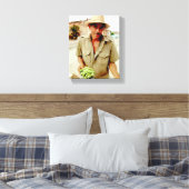 Cuban Photo of Old Havana | Vendor |  Canvas Afdruk (Insitu (Slaapkamer))