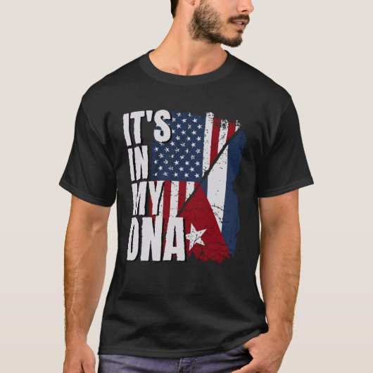 Cuban Pride Cuban American Cuba Flag T-shirt (Voorkant)