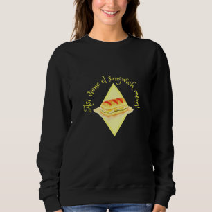 Cuban Sandwich Caveat Dark Background Edition Trui