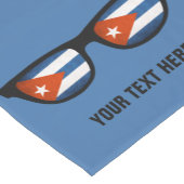 Cuban Shades aangepaste tabelrunners Korte Tafelloper (Hoek)