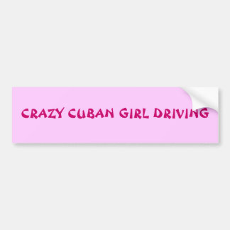 CUBAN VIBES BUMPERSTICKER