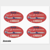 Cubana Constellation Retro Bagage Sticker (Vel)