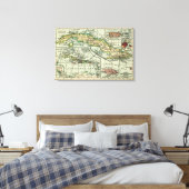 CubaPanoramaCuba Canvas Afdruk (Insitu (Slaapkamer))