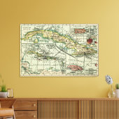 CubaPanoramaCuba Canvas Afdruk (Insitu (Woonkamer))