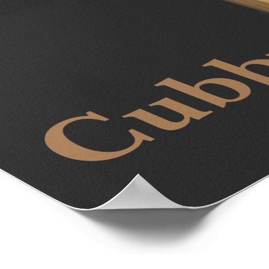 Cubby The Preacher Poster (Hoek)