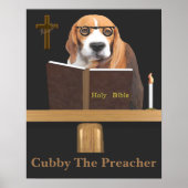 Cubby The Preacher Poster (Voorkant)