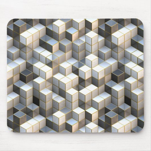 Cube Art 2 Mousepad Muismat (Voorkant)