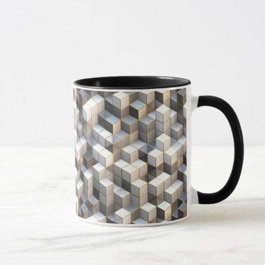 Cube Art 2 Mug (Droite)