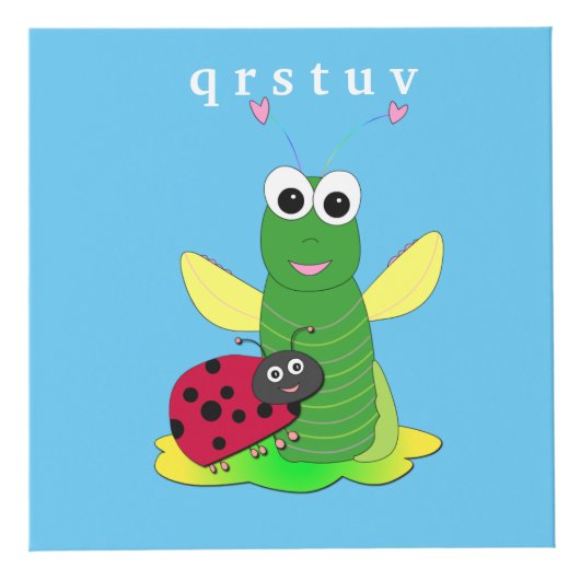 Cube bloc Alphabet Cricket (Devant)