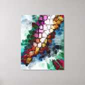 Cube Centric Canvas Afdruk (Voorkant)