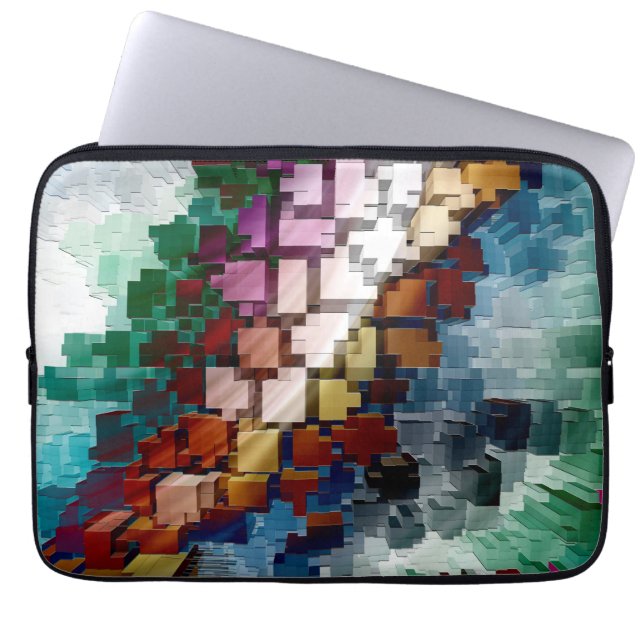 Cube Centric Laptop Sleeve (Voorkant)