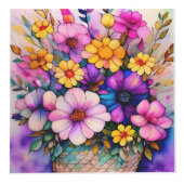 Cube d'art floral (Droite)