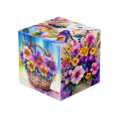 Cube d'art floral (Angle devant)