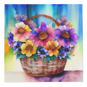 Cube d'art floral (Devant)