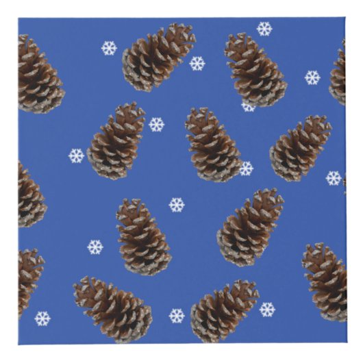 Cube de conception photo de Noël Pinecones (Droite)