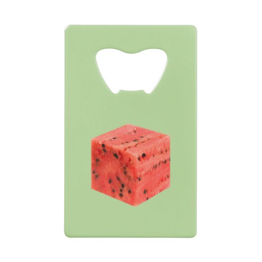 Cube d'origine frais de pastèque rouge sucrée (Devant)