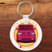 Cube Girl-Sleutelhanger Sleutelhanger (Voorkant)