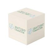 Cube "logo" 10cm (Angle arrière)