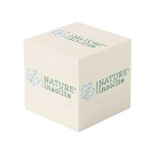 Cube "logo" 10cm (Angle devant)