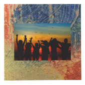 Cube Photo 3 couleurs de peinture (Devant)