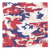 Cube Photo 4th of July, Independence day, Camouflage Beige (Devant)