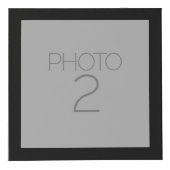 Cube Photo 5 Collage photo avec bordure noire solide (Droite)