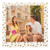 Cube Photo 5 Fiançailles d'or blanc photo (Devant)