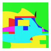 Cube Photo Abstrait (Droite)