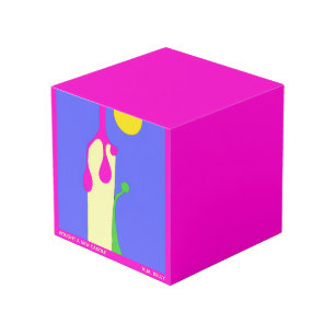 Cube Photo ACHAT D'UNE NOUVELLE BOUGIE - Art