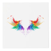 Cube Photo Ailes fluffy arc-en-ciel (Droite)