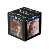 Cube Photo Ajouter 4 images que nous vous aimons grand-mère n (Angle devant)