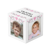 Cube Photo Ajouter 4 images que nous vous aimons grand-mère r (Angle arrière)