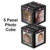 Cube Photo Ajouter 4 images que nous vous aimons grand-mère r