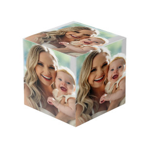 Cube Photo Ajouter une photo de bébé Personnaliser
