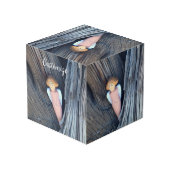 Cube Photo Ange sculpté dans l'arbre Thunder Cove (Angle arrière)